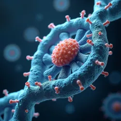 Visualization of cellular market dynamics showing molecular trade routes within a eukaryotic cell