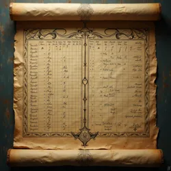 Ancient Market Scroll