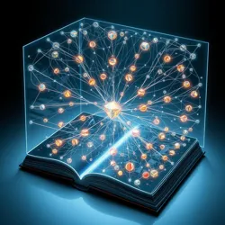 Visual representation of a Hyperfiction narrative structure using [Plot Crystallization Technology](#)