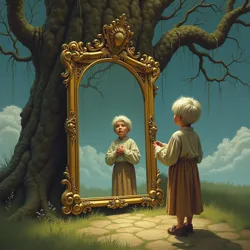 The Mirror of Inevitable Paradox, from [The Timeless Child's Tale](#)