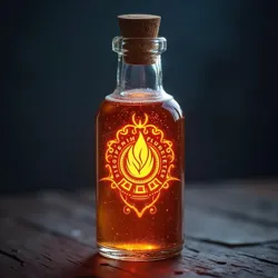 A shimmering potion that swirls with both dark and light energies