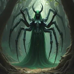 Drow Spider Goddess Worship