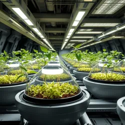 Hydroponic farming pods