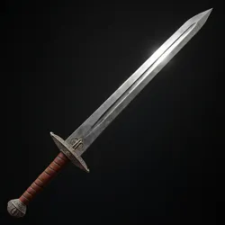 Sharp Bulaqi Steel Sword