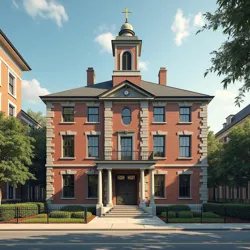 The historic United States Custom House in Charleston, converted to serve as the primary tribunal venue