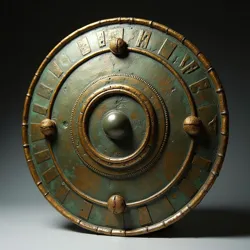 Bronze signal mirror