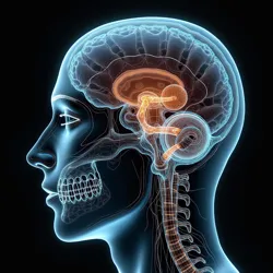 Dr. Voss's original neural scan showing activated Speech Pattern Glands