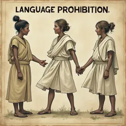 Origins of Language Prohibition