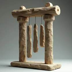 A Kryos Chimes instrument made of Harmonic Stones, producing cascading pure tones used in Xylosian music.