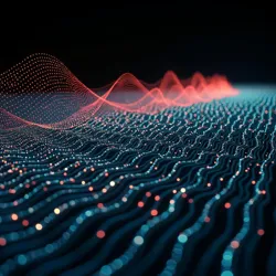 Resonance, harmonic series, musical composition techniques, and phase modulation being used to build layered sonic structures for information conveyance.