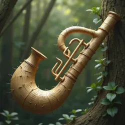 Syrinx, a wind instrument akin to panpipes, is central to Syrinxian Sonatas, crafted from reeds and producing resonant sounds.