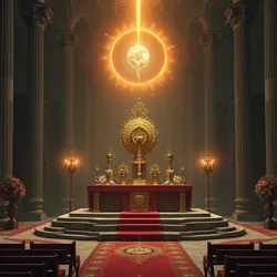 Church altar design