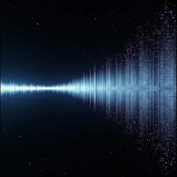 Spectrographic analysis showing the correlation between ULT waves and human laughter patterns