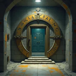 Archive vault entrance