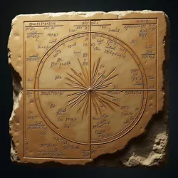 Ancient mathematical tablet