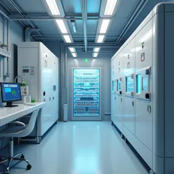 The GLRC's advanced cryogenic storage facility for preserving biological samples