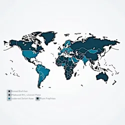 Geographic distribution of ILC-affiliated treatment centers worldwide as of 2031