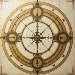 A chronometric diagram visually representing the Principle of Temporal Precedence.