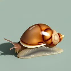 A gastropod with dual breathing apparatus