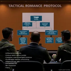 Tactical Romance training session at a certified Combat Dating facility