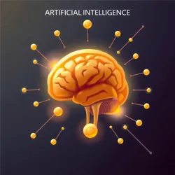 A conceptual illustration of artificial intelligence