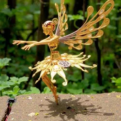 An intricate Clockwork Sylph with wings and gears