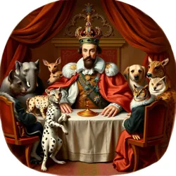 Royal menagerie cabinet meeting