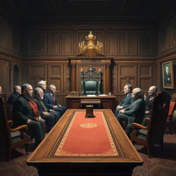 Cabinet meeting room