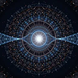 Complex waveform visualization showing the characteristic nested patterns of arcane oscillation across multiple dimensional planes