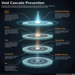 Technical diagram showing the layered approach to cascade prevention in modern containment facilities