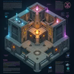 Architectural diagram showing the multiple layers of safety protocols required in modern chromatic research facilities