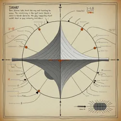 Ancient diagram showing theoretical Cryon creation