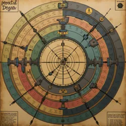 A theoretical model illustrating the cyclic nature of perpetual decay as proposed by the Meridian Institute