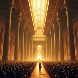 The Grand Assembly Hall of Zyon during the Concordat, as captured by ancient Lumigraphic arrays image