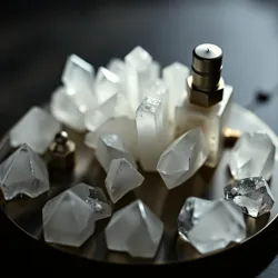 A crystal array used for Harmonic Resonance Testing of Residue samples