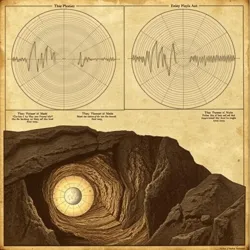 Early analysis diagrams of the Whispers phenomenon by Dr. Marcus Fleming, 1875