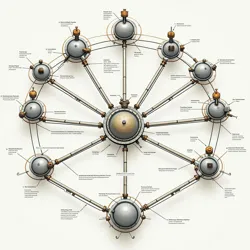 The complex interconnected systems established by the Basel Accords to regulate mechanized governance