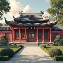 The Imperial Academy of Cultural Relations in Fuzhou, where Peace Envoys received their training